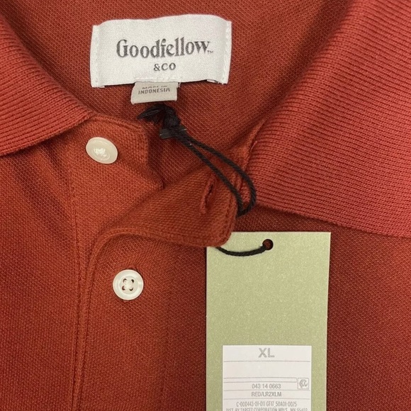 Goodfellow & Co. Men’s Long Sleeve Casual Polo Shirt - Picture 4 of 4